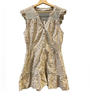 Mini Dress/shirt top‎ size large by Blue Bird